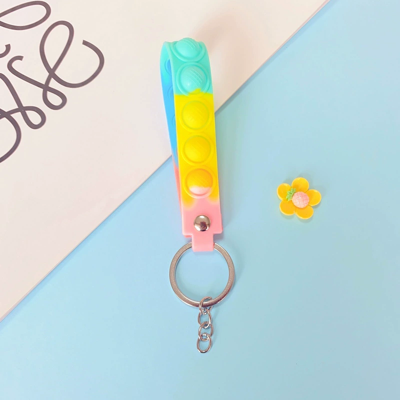 Trend keychain, bracelet PVC, accessory