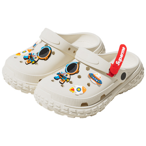 Children's slippers, girls 'summer hole shoes, baby's home anti-slip boys, big children's parent-child sandals, women's shoes
