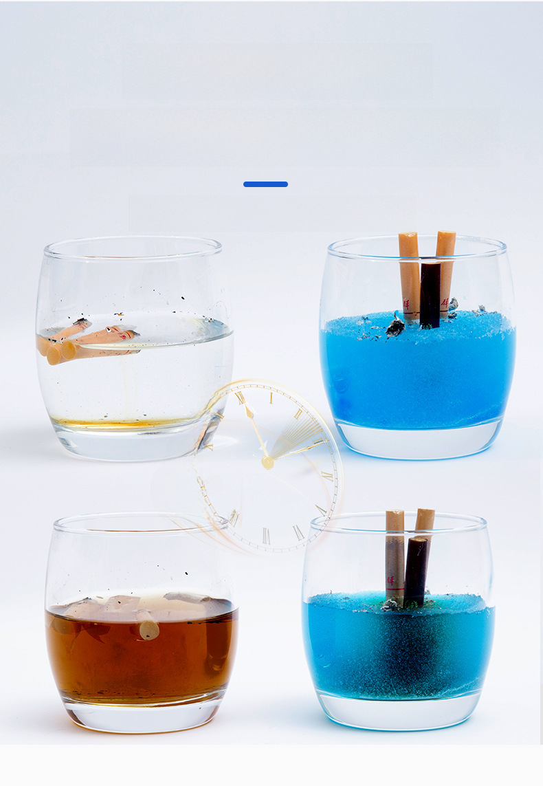 [One-piece delivery] magic water soluble film Smoke-extinguishing sand smoke ash cleaner smoke-removing flavor six-color six-flavor anti-fly ash