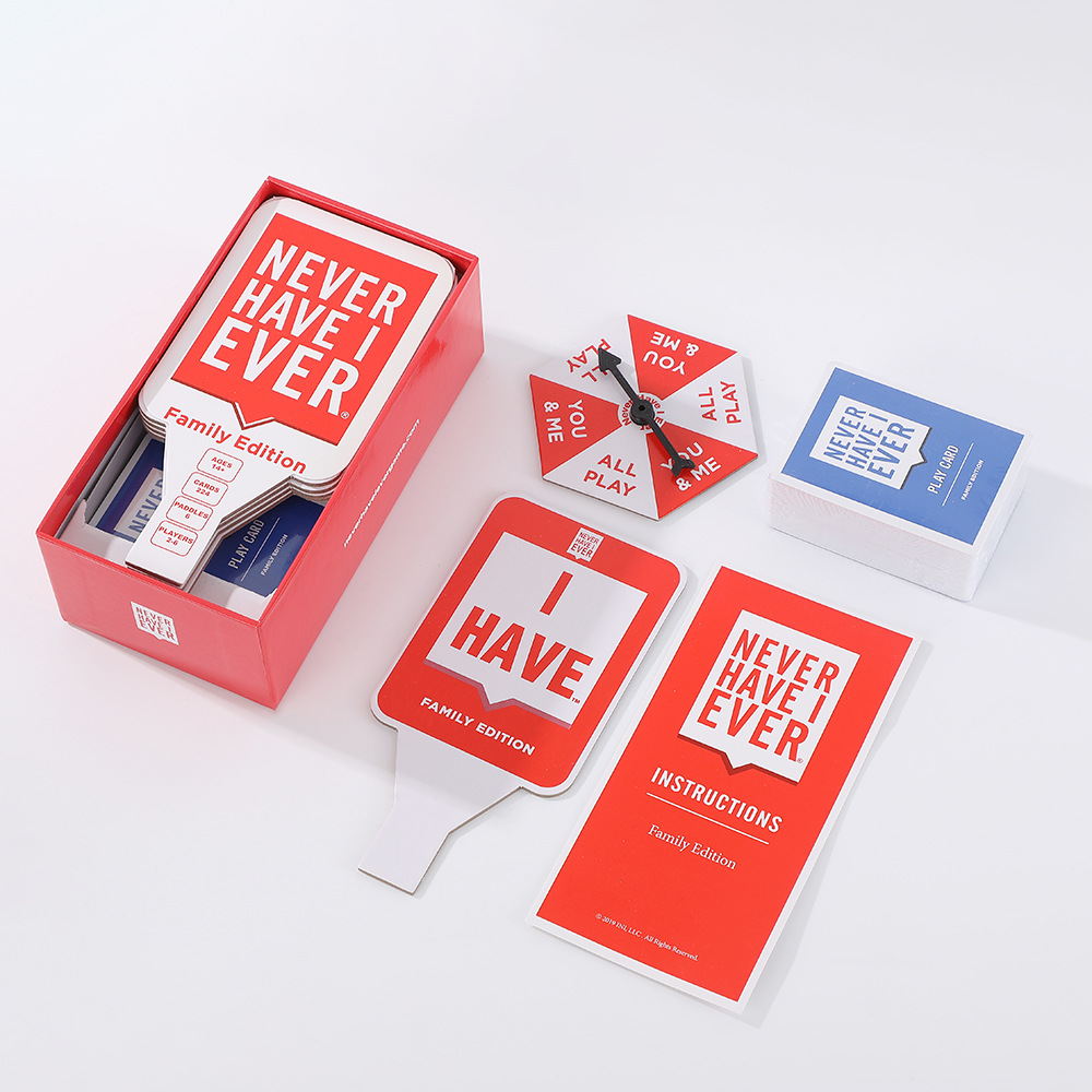 Never have i ever jogo de cartas para festas em família_voghion.com