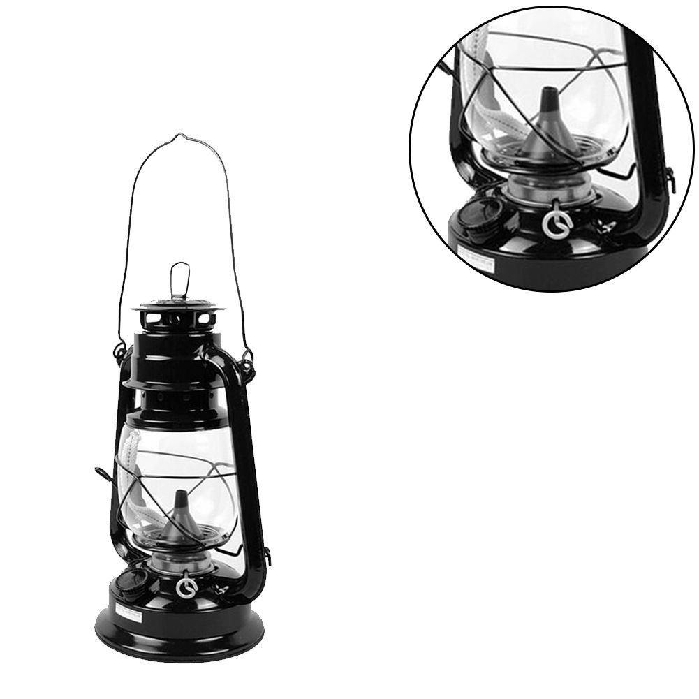 Retro Kerosene Lamp Portable Outdoor Cam...