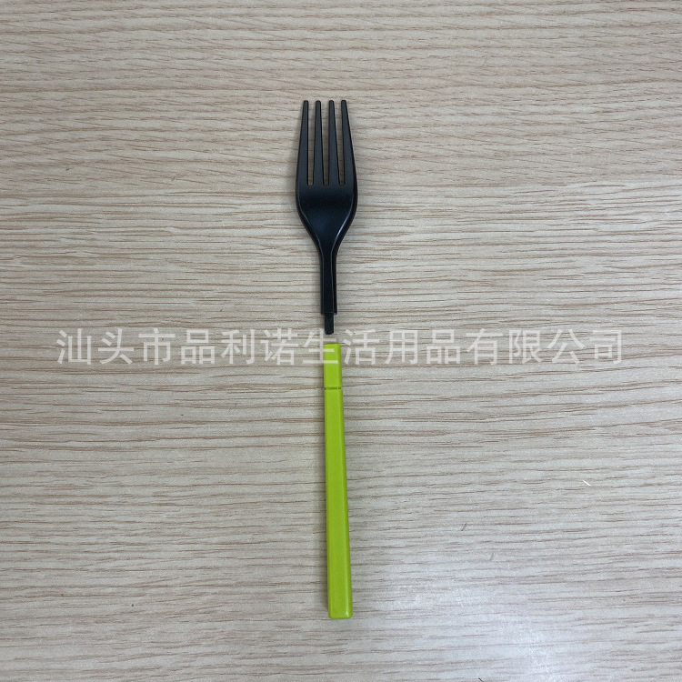 접는 포크 (핑크 그린 블루 오렌지 컬러 노트)