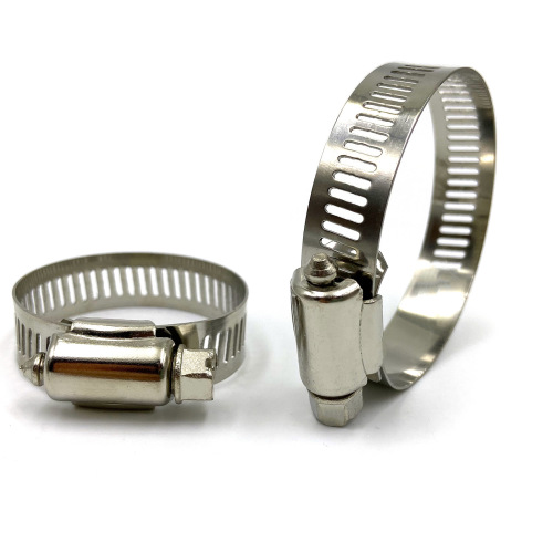 Stainless steel clamp, American-style clamp, pipe clamp, pipe clip, surveillance clamp, gas pipe clamp, range hood clamp