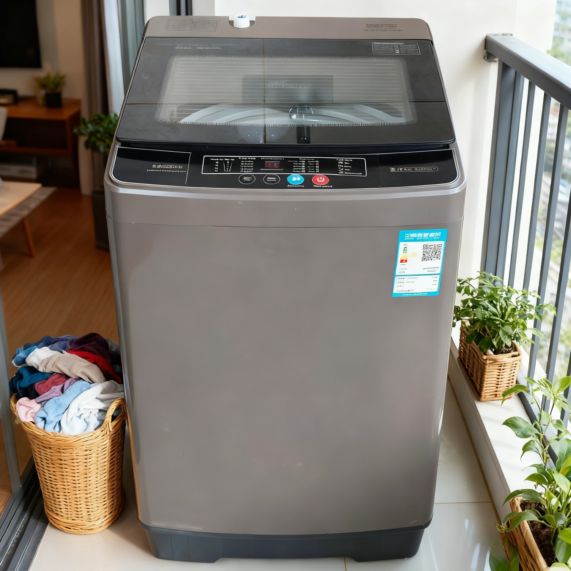 Washing and Drying Integrated Washing Machine