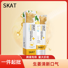 越境貿易 SKAT 生姜抗菌歯磨き粉 歯石 歯茎 歯の清潔 口腔ケア 歯の強化 卸売