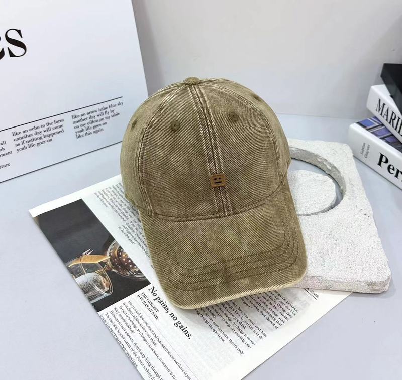 批发25年早秋新款笑脸笑脸牛仔棒球帽休闲简约个性百搭鸭舌帽子男|undefined