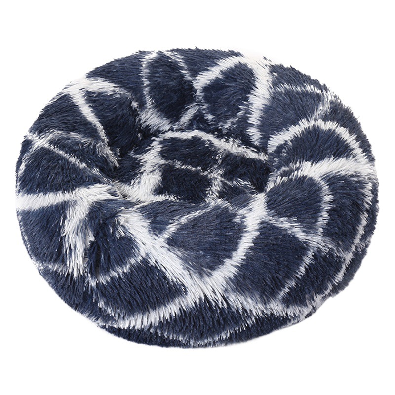 Suministros para mascotas invierno perrera caliente grueso extraíble lavable mascota nido felpa ronda cuatro estaciones universal gato nido