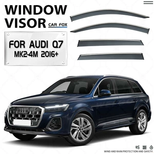 Suitable for AUDI Q7 Window rain and rain shield rain eyebrow side Window deflector AUDI Q7 Window visor