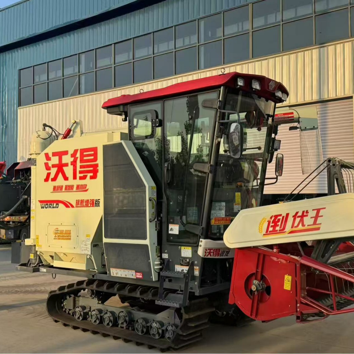 履带自走式收割打捆一体机 小麦收割打捆一体机 秸秆收割打捆一体