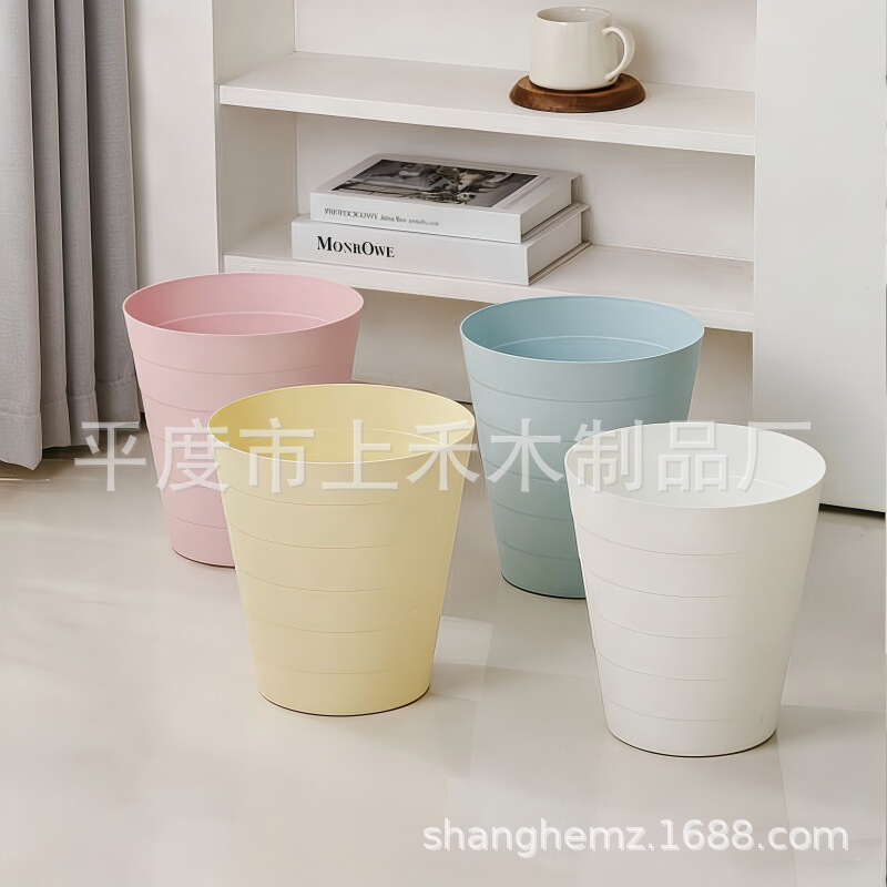 Fennis Simple Trash Can for Home Use Without Lid, Paper Basket for Kitchen, Bathroom, Living Room, Cartoon Trash Bin, Waste Basket Fennis Simple Trash Can for Home Use Without Lid, Paper Basket for Kitchen, Bathroom, Living Room, Cartoon Trash Bin, Waste Basket