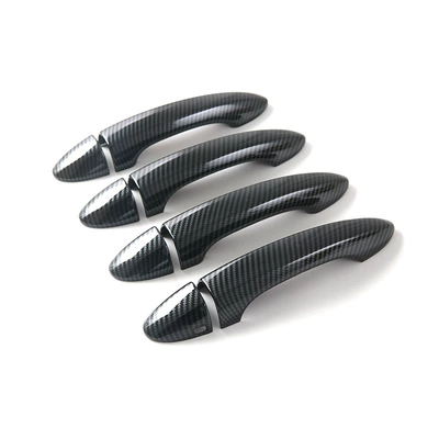 Other Automotive Interior Supplies Car Door Handle, Door Bowl - for-jaecoo-j5-ev-rhd8-pieces-of-outer-handles-abs-carbon-fiber-texture