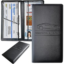 F 45823 Car Insurance Document Holder PU Leather �����ļ���