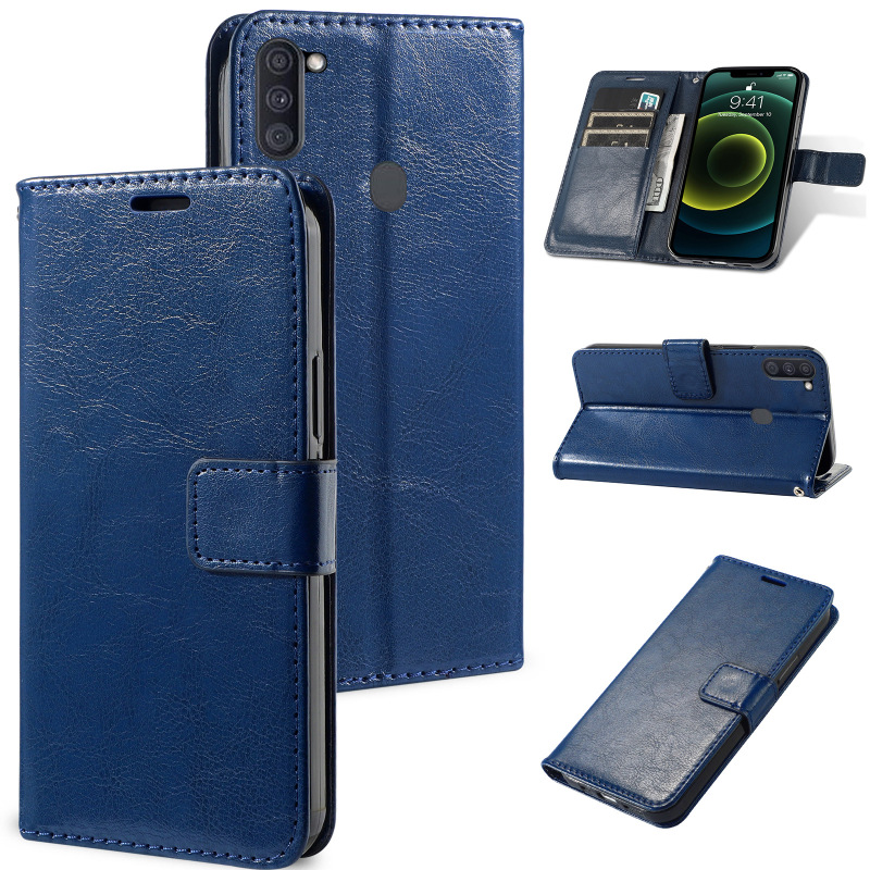 Cross-border SAM A70 A8S A6 Samsung A8Plus Card A50 Flip Cover A9 Leather Case M10 Phone Case