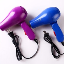 Small Power Portable Blow Hair dryer Mini Folding Household