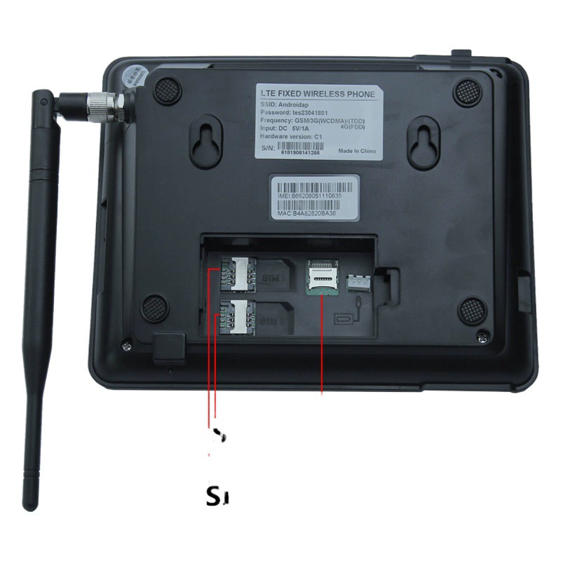 4G беспроводной телефон Netcom 5G Plug-In Card Стационарный домашний офис Фиксированная линия Стационарная точка доступа Wi-Fi Совместная запись