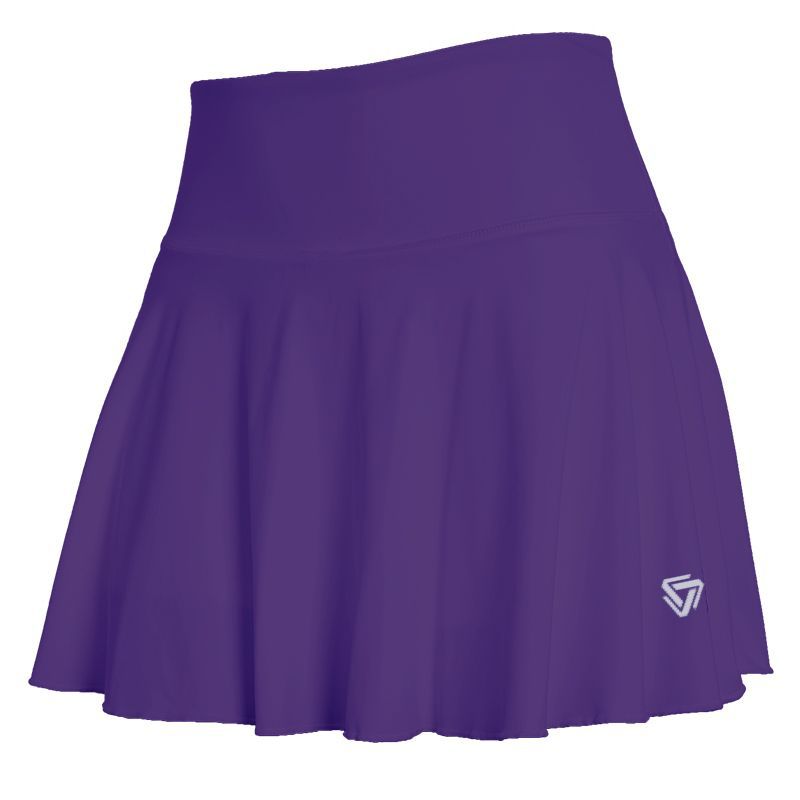 Falsación de dos piezas de falda deportiva corta de verano para mujeres correr alto elástico transpirable falda de yoga falda de tenis