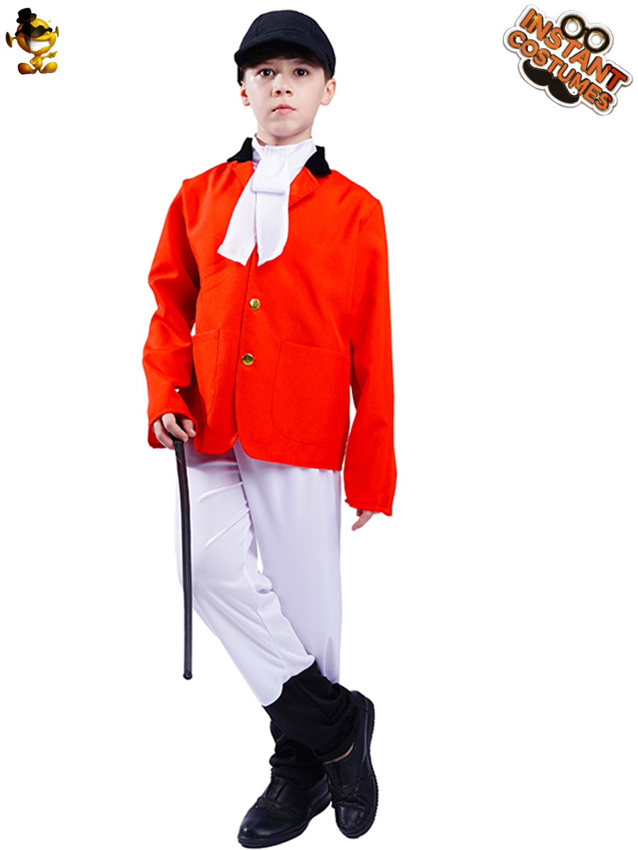 Nuevo traje de Carreras de Caballos uniforme de los niños etapa de cosplay traje de rendimiento traje de la mascarada juego de rol
