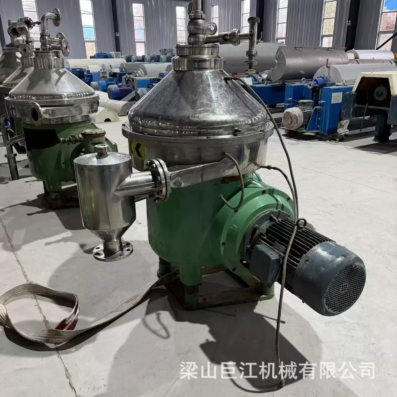 二手470型碟片式离心机 三相油水渣分离设备 优惠出售 液液固分离