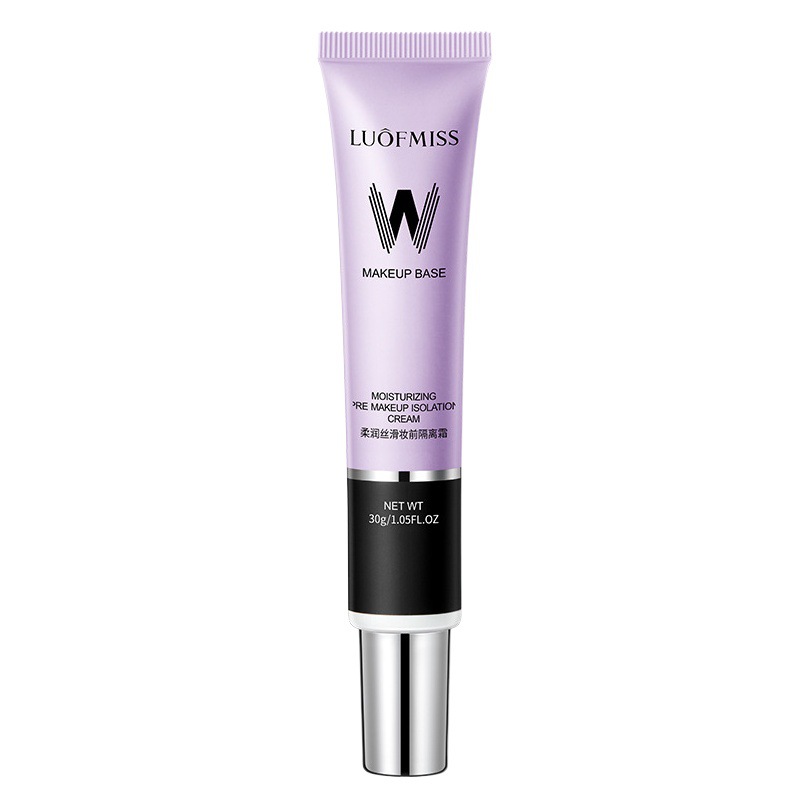 Luofan belleza suave sedoso maquillaje frente crema de aislamiento uniforme color de la piel antes de maquillaje aislamiento base cuidado de la piel aislamiento crema al por mayor