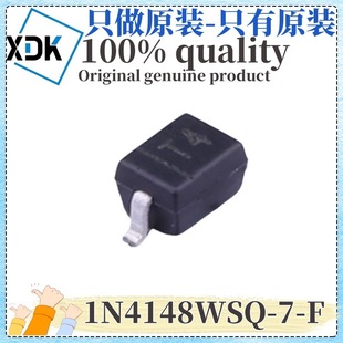 Original 1N4148WSQ-7-F silk screen printing T4 package SOD-323 independent switch diode US Taiwan