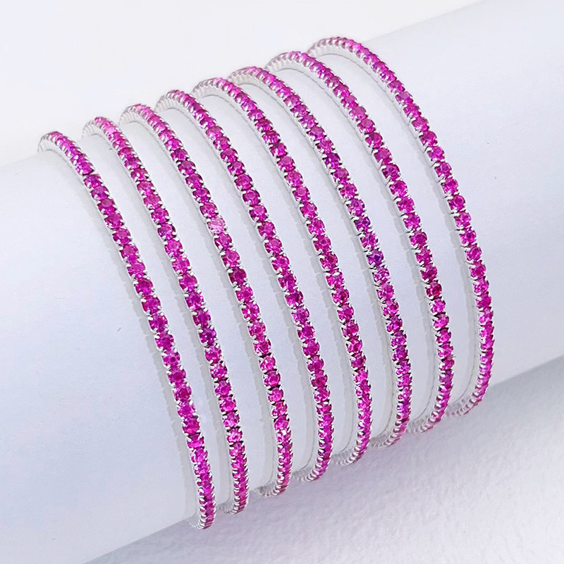 23 복숭아 실버 도금