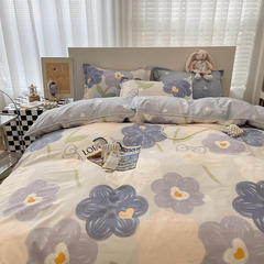 Modern Minimalist Autumn-Spring Instagram Style Four-Piece Set, Washable and Non-Pilling, School Dormitory Three-Piece Set Wholesale, One Piece per Order