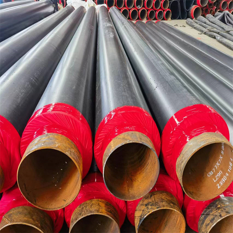 聚氨酯泡沫预制直埋供热聚氨酯保温管道聊建焊管无缝保温钢管