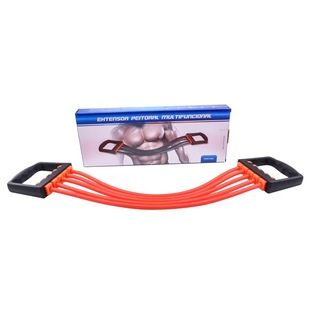Back Training and Shoulder Opening Tpe Five-Breast Expansion Puller Detachable Tension Rope Men's Fitness Elastic Rope Women's Yoga