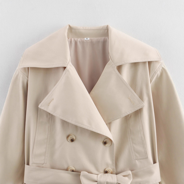 demi-season retro short jacket