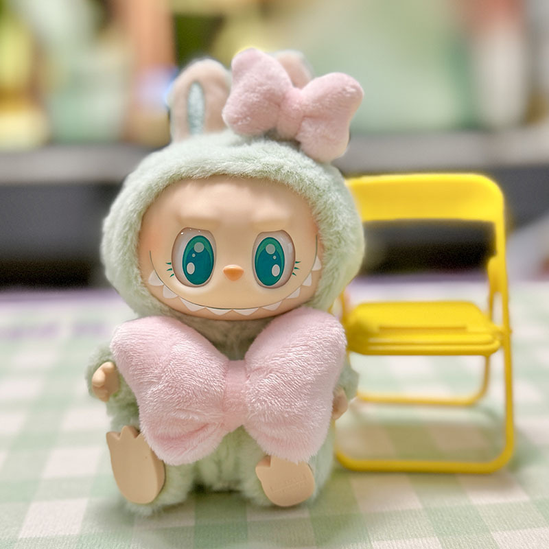 服のみ】第二世代ブラインドボックス ラブブ服 エポキシ樹脂製顔飾り ラブブ シットシットパーティーシリーズ ベビー服 可愛い|undefined