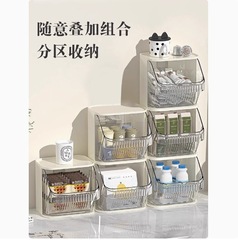 ティーバッグ収納ボックスデスクトップコーヒーカプセル収納大容量収納ラック壁掛けオフィスコーヒーコーナー収納ラック