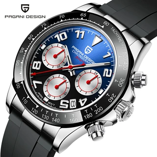伯佳尼PAGANI DESIGN 跨境新款手表男石英表多功能计时潮男表1687