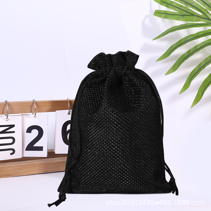 7см*9см; черный (стиль нейлоновой веревки)