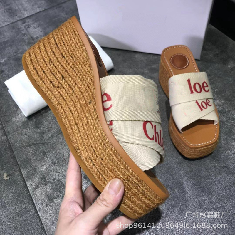 2025 Summer Square Toe Braided Platform Thick Sole Mule Outerwear Casual Vacation Beach Cross Braided Flat Slippers for Women 2025 Summer Square Toe Braided Platform Thick Sole Mule Outerwear Casual Vacation Beach Cross Braided Flat Slippers for Women