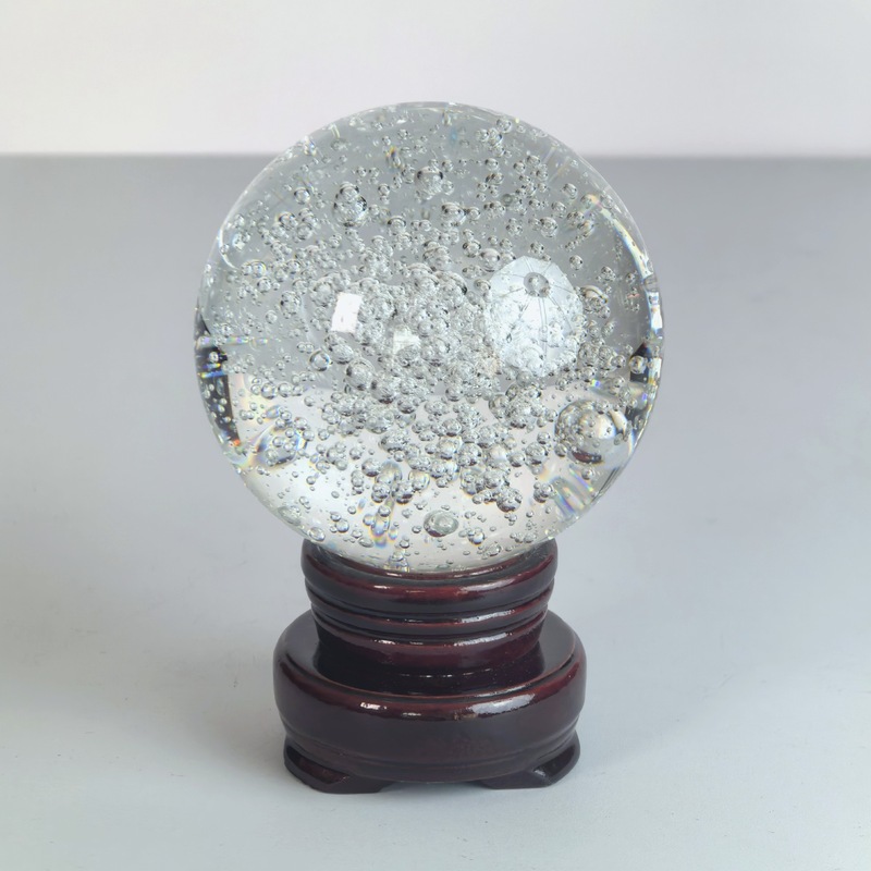 クリスタルバブルボールオフィス流水装飾品家の装飾ブティックガラスボールクラフトギフト卸売メーカー|undefined