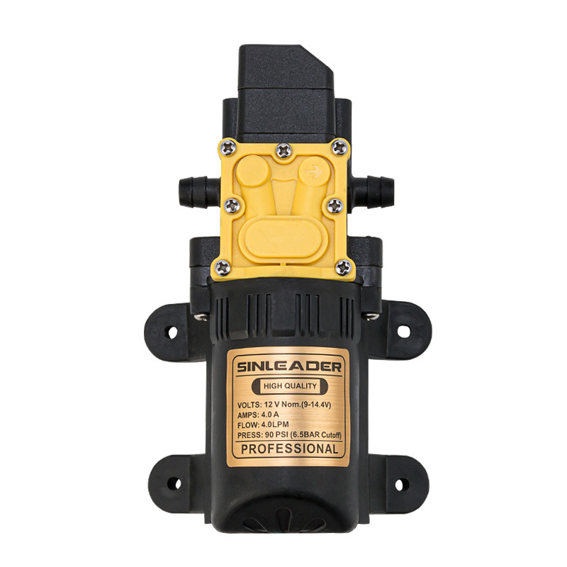 SINLEADER信利达 智能压力开关隔膜泵无壳12V喷雾器高压隔膜水泵