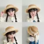 手工夏季儿童防晒草帽