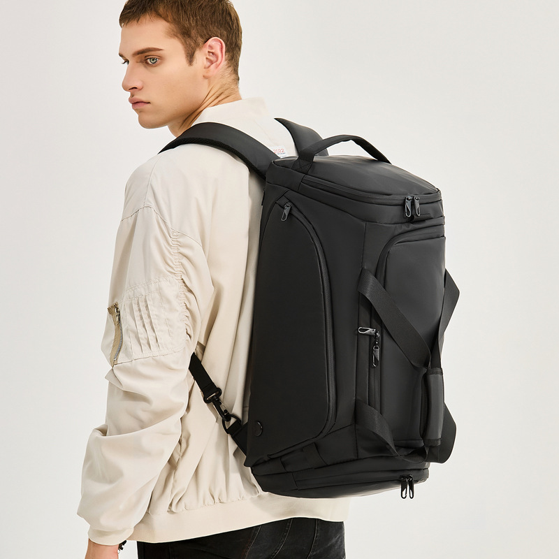 WEPOWER nueva bolsa de viaje de alta capacidad de moda de fitness, separación seca y húmeda, bolsa de viaje de fitness independiente