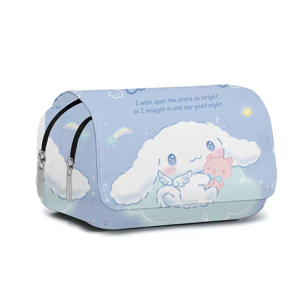 Sanrio, двойной слой футляр для карандашей, 3D, Cinnamoroll