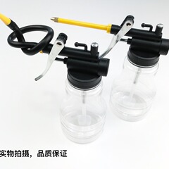 卸売り高圧透明オイルポット250mlプラスチックホース耐落下銅尖口給油器給油ポット機関オイルガン