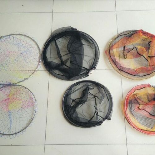 Stainless steel dip net foldable net rod fishing dip net head fishing net fisherman's gear accessories fishing net scoop fishing equipment