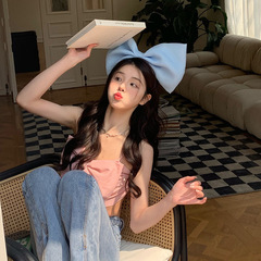 超大立體蝴蝶結髮箍女網紅同款拍照誇張甜美顯白頭箍少女心發卡飾