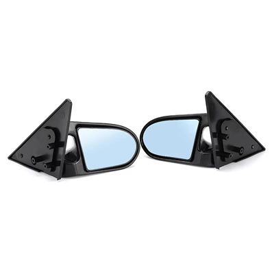 Pair of Civic Blue – Large field of view rear view auxiliary mirror
