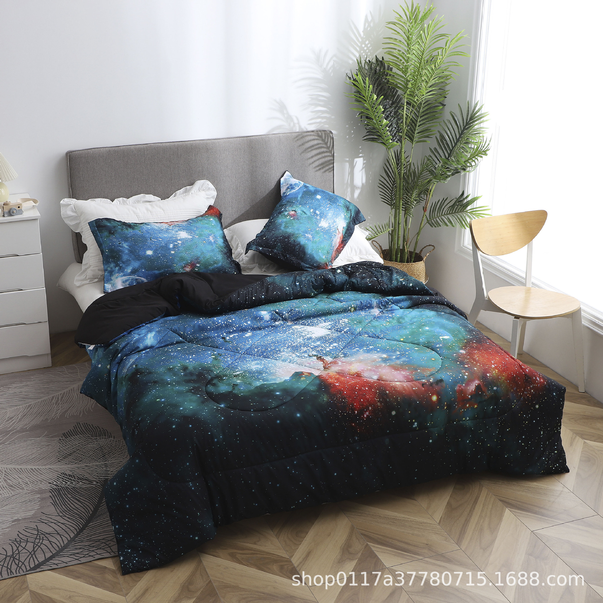 【亚马逊专供】工厂直销 跨境 新款批发 星空被