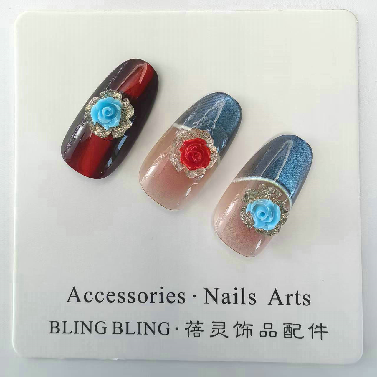 玫瑰花美甲饰品配件手机壳头饰首饰材料配件0020.jpg
