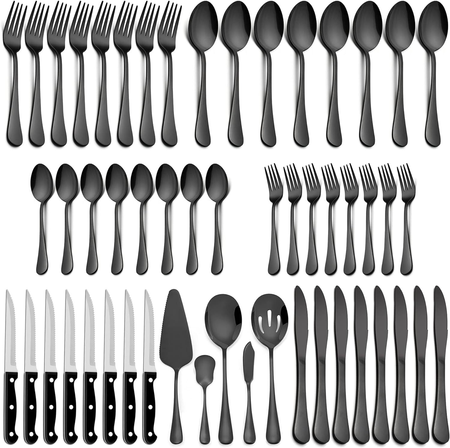 블랙-53PCS 컬러 박스