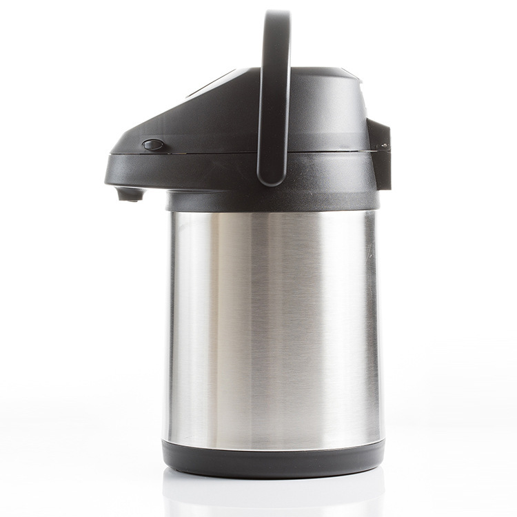 Termo de Acero Inoxidable de Doble Pared – 2.5L/3L/4L, Vacío, Mantiene Calor/Frío, Tipo Presión