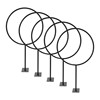 The upper wall ball rack plus the rough hat ring wigs of the football basketball putting the ball rack support display rack hanging storage rack
