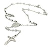 Pendant stainless steel, necklace, rosary, European style