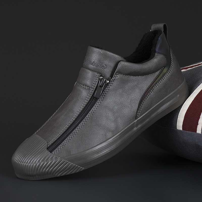 Zapatos flashbacks nuevos zapatos de hombre zapatos de moda de otoño zapatos casuales de doble cremallera zapatos de skate para hombres 21823M